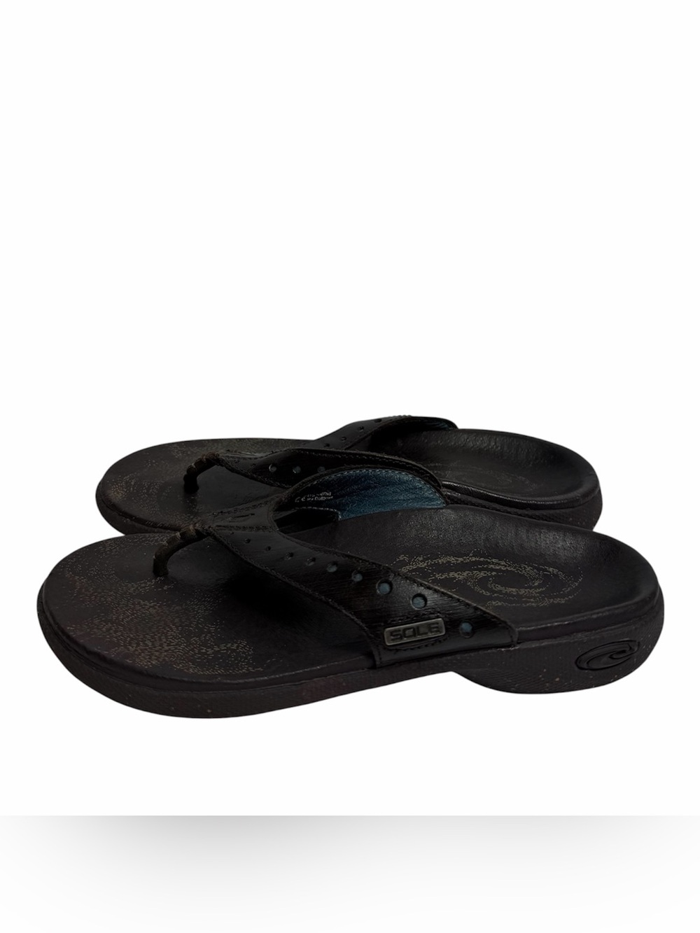 SOLE Brown Sandals Women's Size 6 Pre-Owned
